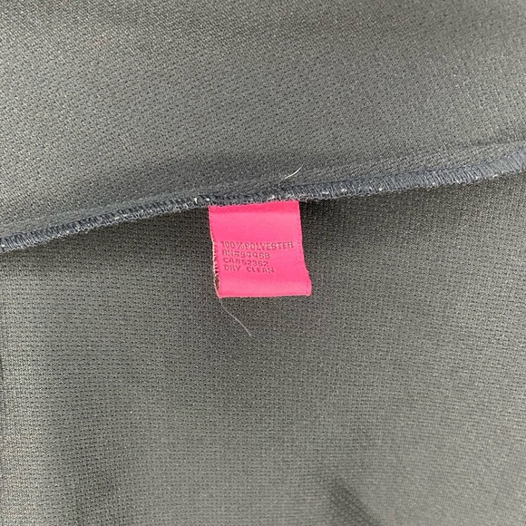 Women’s Betsy Johnson 100% Polyester Blue Illusion Midi Pouf  Sleeveless Dress 6 - Picture 4 of 4